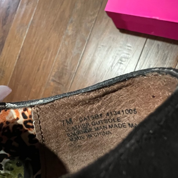 Carlos Santana peep toe suede heels - Picture 11 of 11